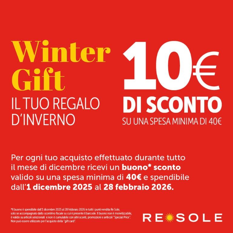 Tempo di Winter Gift, il tuo regalo d’inverno